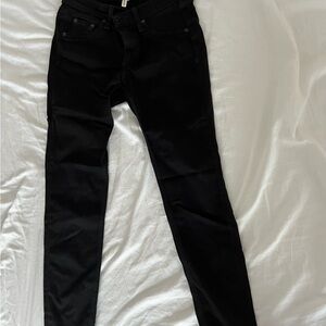 Rag and bone black skinny jeans